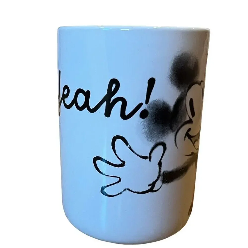 Disney Mickey Mouse “Oh Yeah!” Coffee Tea Mug Cup Ceramic 2016 Zak Designs 12oz